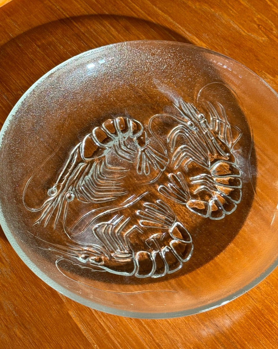 Pasari Embossed Shrimp Plate