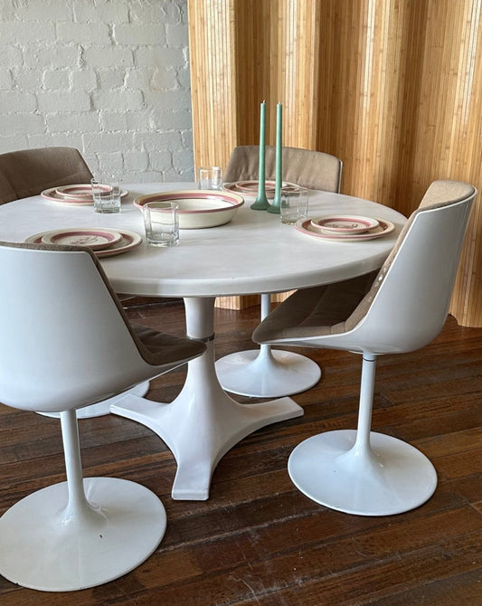 Set of 4 Flow Chairs by MDF Italia