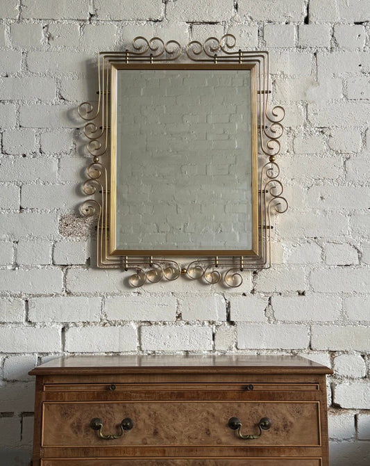 Wrought Iron Mirror