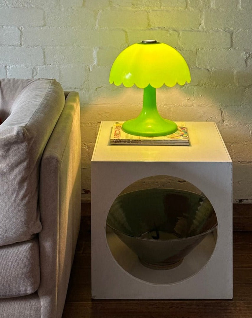 Scalloped Mushroom Lamp