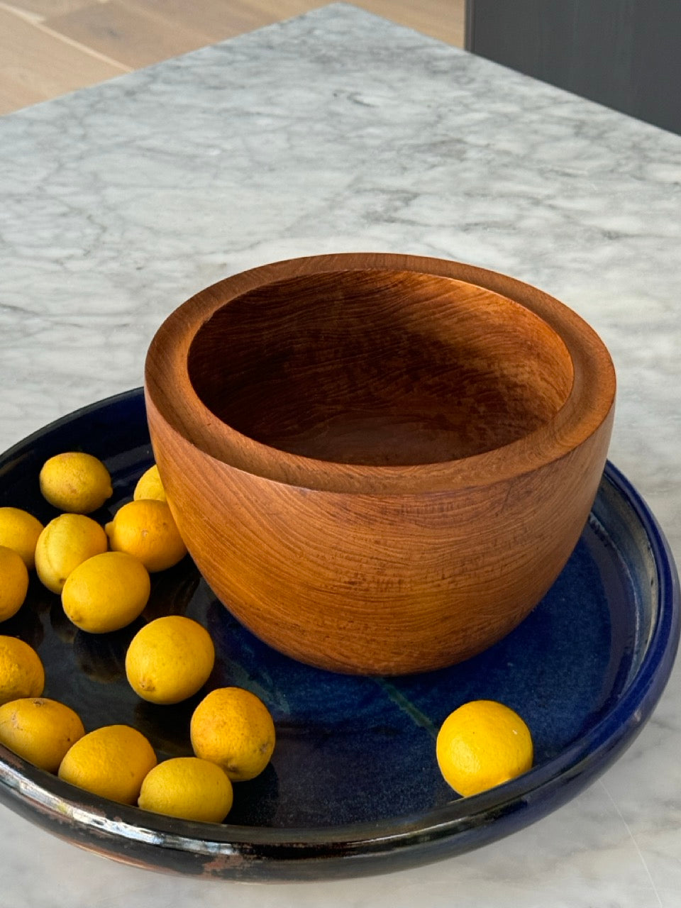 Large Teak Bowl