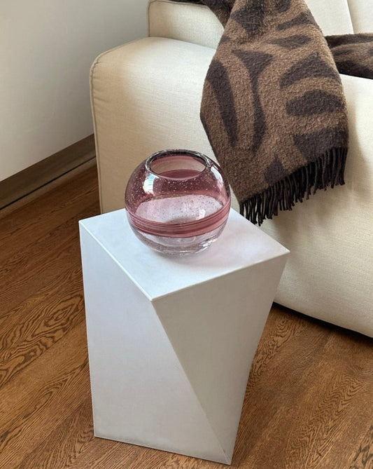 Spherical Glass Vase