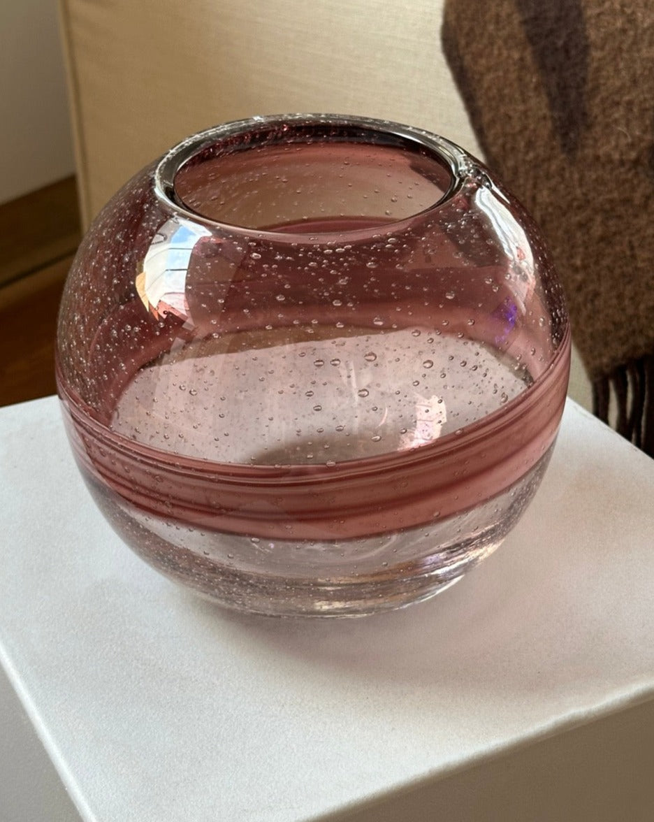 Spherical Glass Vase