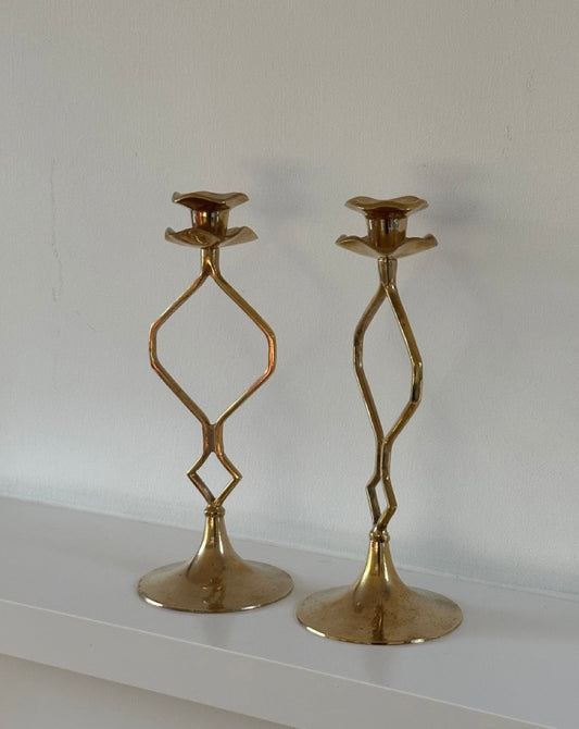 Pair of Brass Candlesticks