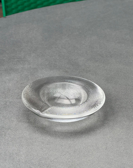 Iittala Textured Glass Ashtray / Bowl