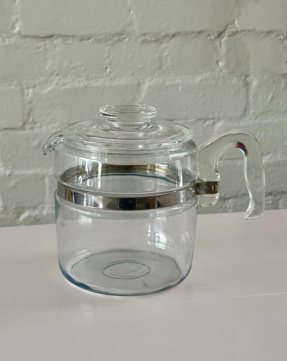 Vintage Pyrex Flame Ware Glass Teapot
