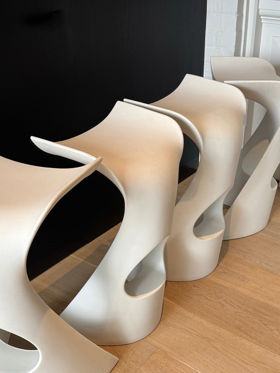 Four Italian 'Slide' Stools by Karim Rashid