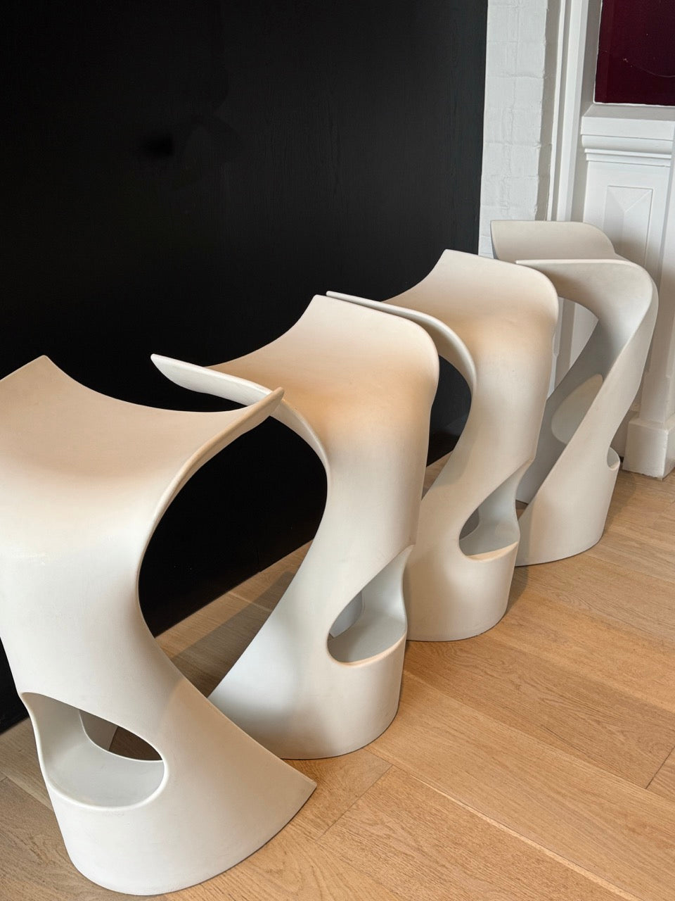 Four Italian 'Slide' Stools by Karim Rashid