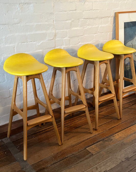 Erik Buch Swivel Bar Stools