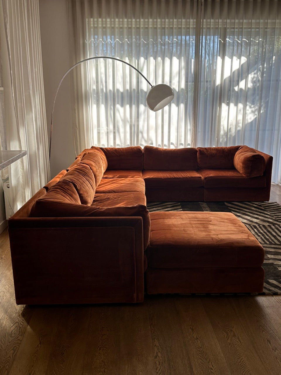 Moran Velvet Modular Lounge