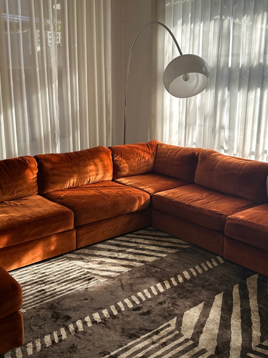 Moran Velvet Modular Lounge