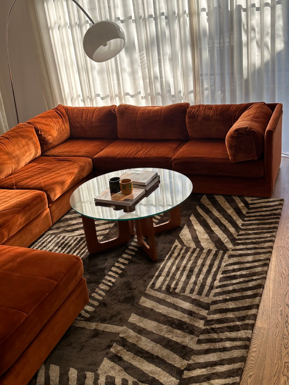 Moran Velvet Modular Lounge