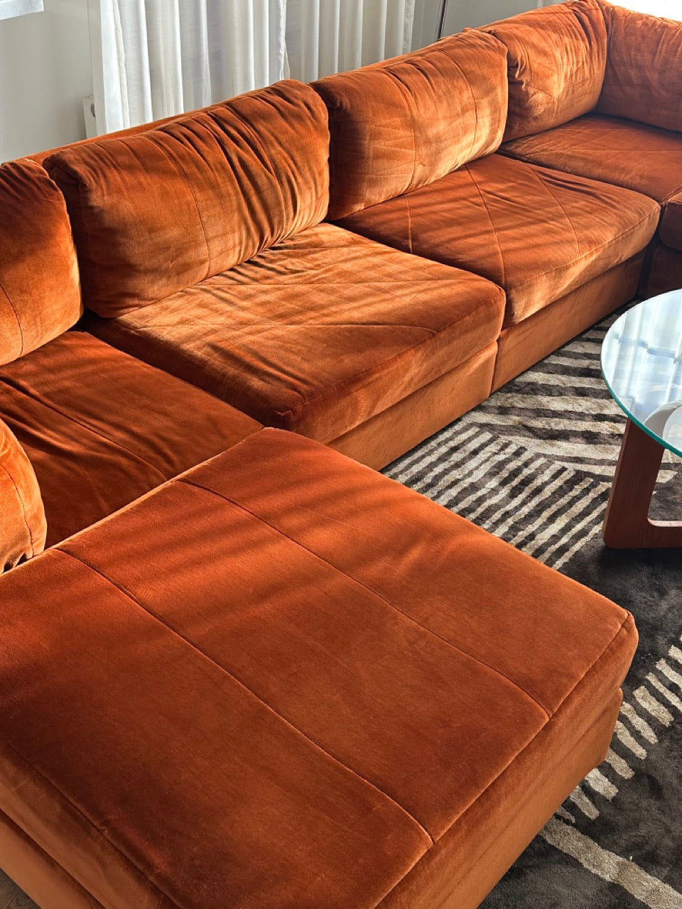 Moran Velvet Modular Lounge