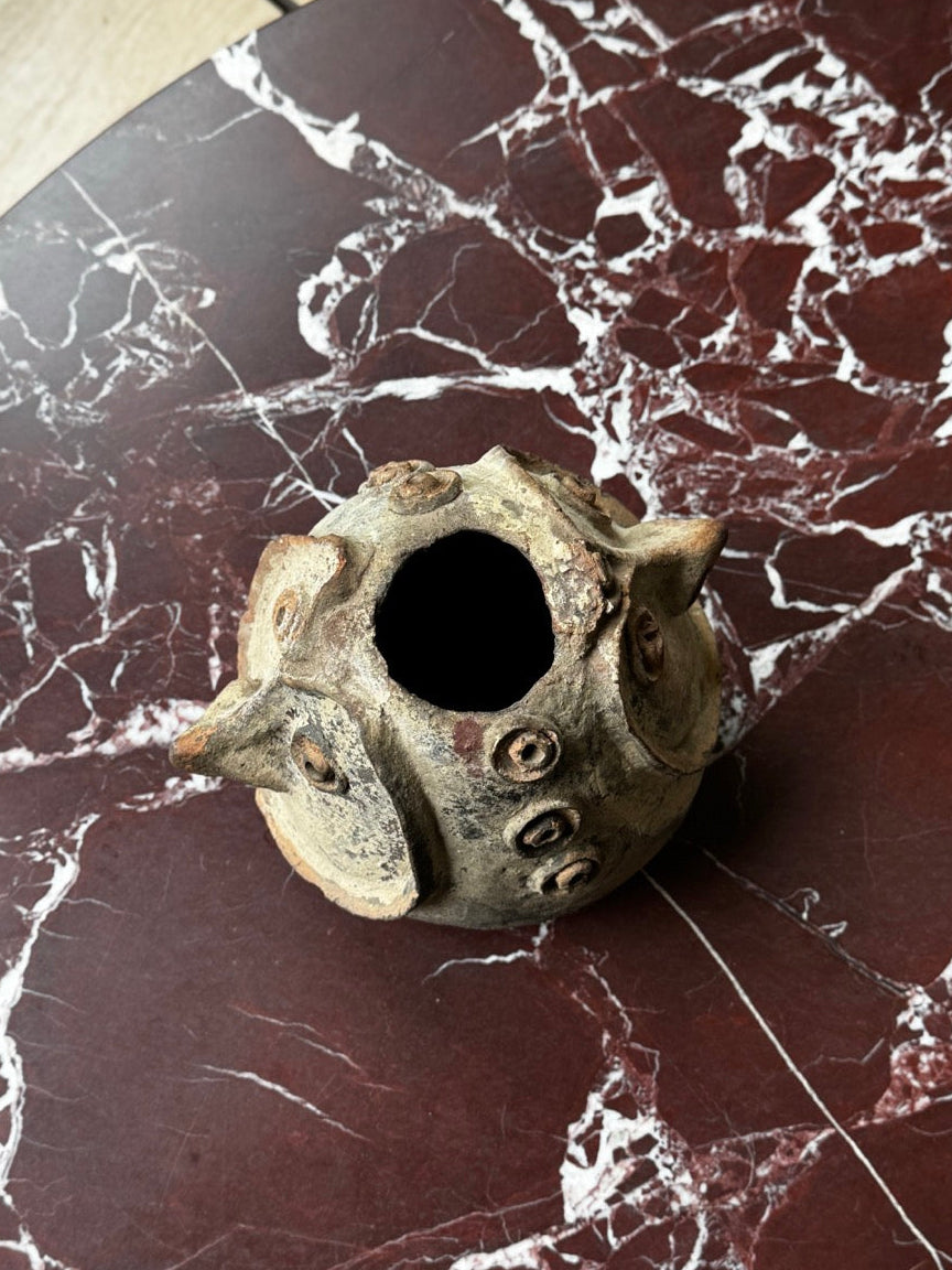 Two Figural Chambri Pottery Vases