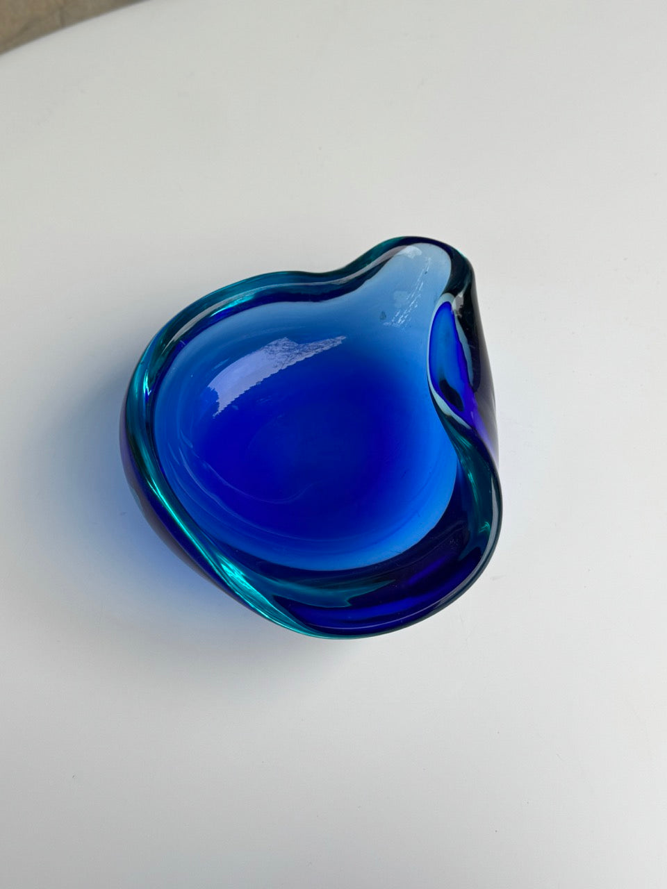 Large Vintage Murano Glass Bowl, Italy, 1960s