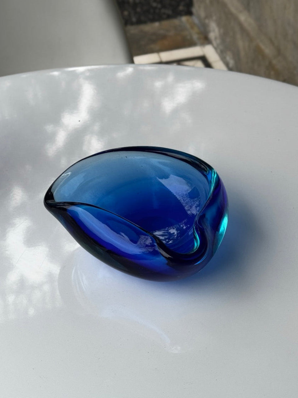 Large Vintage Murano Glass Bowl, Italy, 1960s