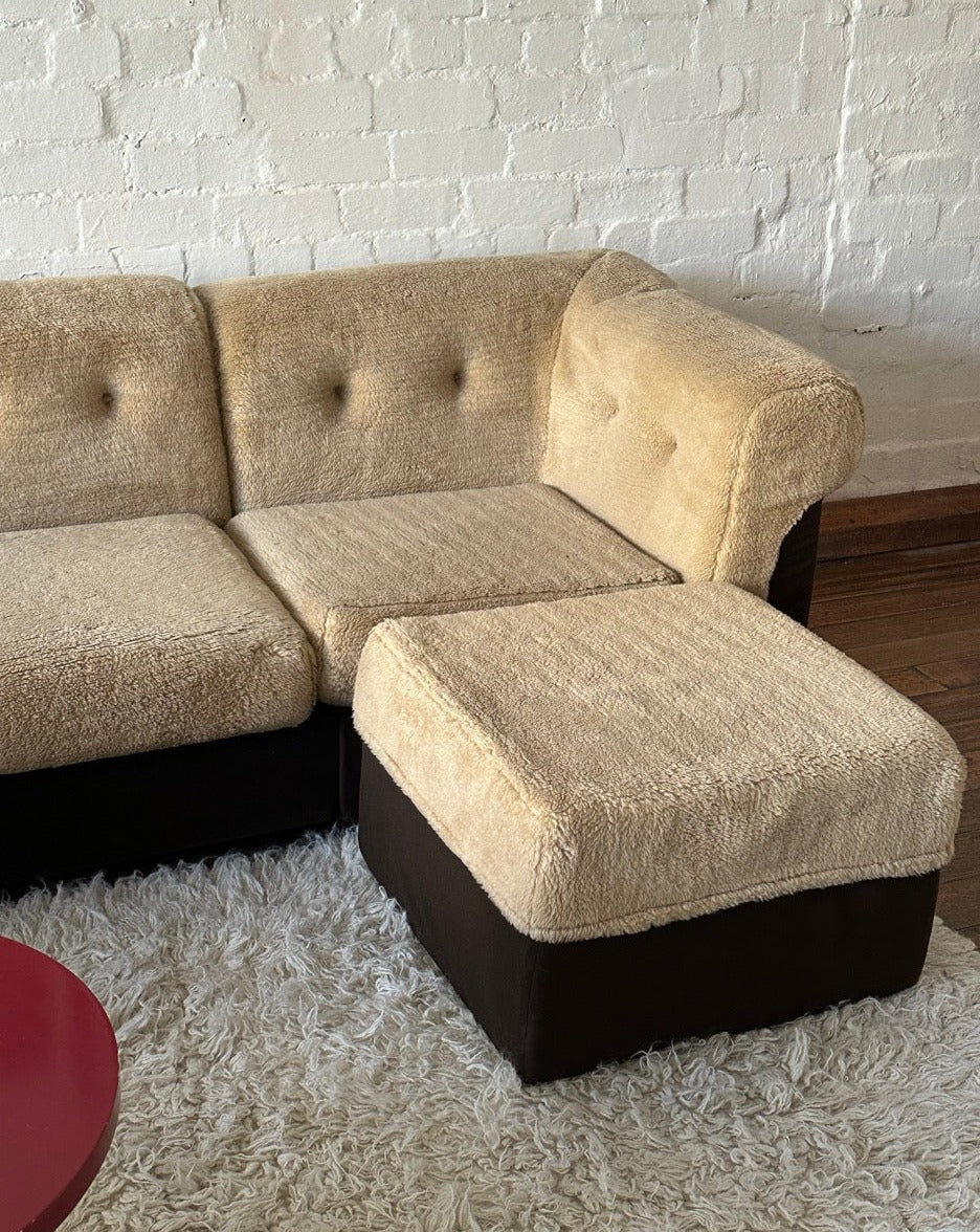 1970s Swag Seven Piece Modular Lounge