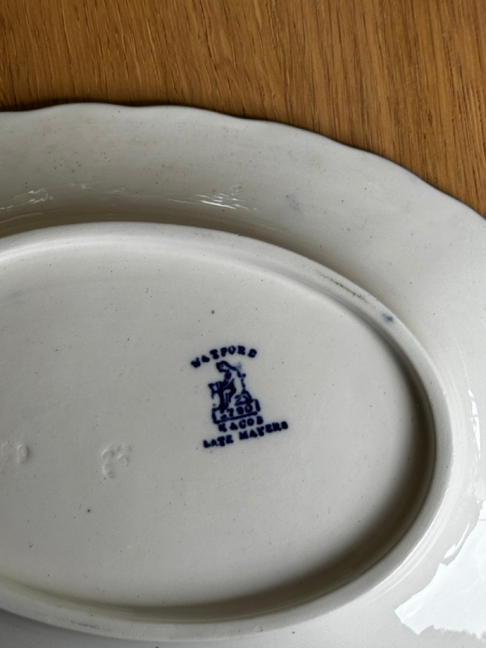Antique Keeling & Co ‘Late Mayers’ Watford Patterned Serveware, United Kingdom, early 1900s