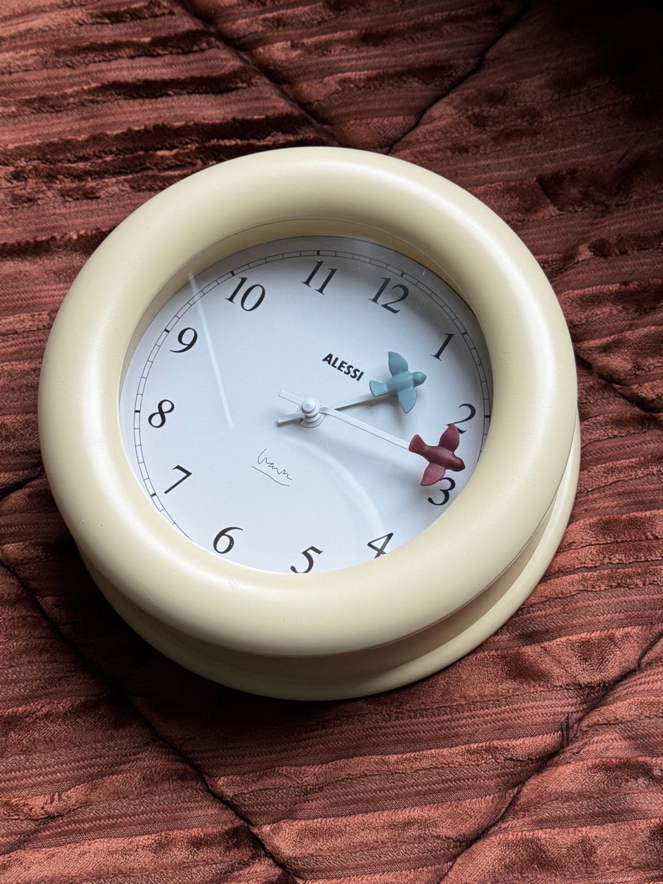 Alessi Kitchen Wall Clock Designed by Michael Graves for Alessi, Italy, 1992