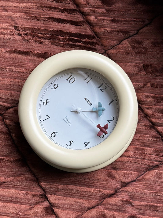 Alessi Kitchen Wall Clock Designed by Michael Graves for Alessi, Italy, 1992