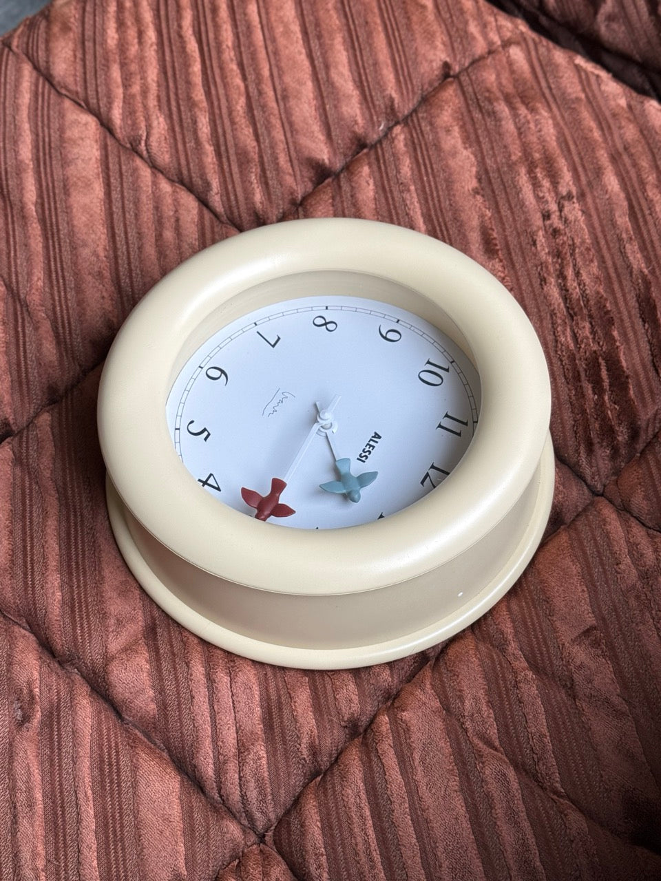 Alessi Kitchen Wall Clock Designed by Michael Graves for Alessi, Italy, 1992