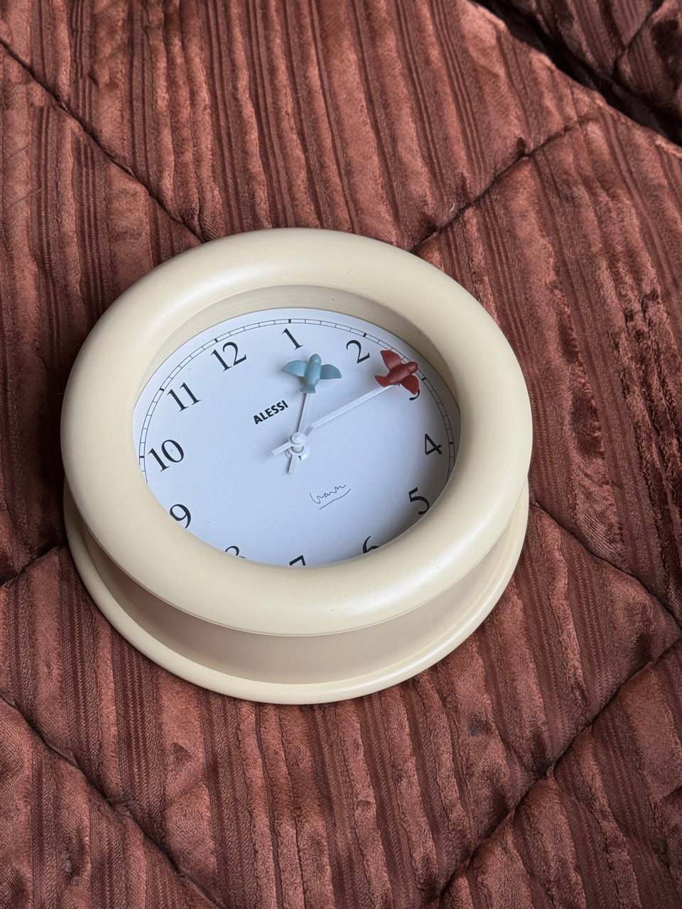 Alessi Kitchen Wall Clock Designed by Michael Graves for Alessi, Italy, 1992