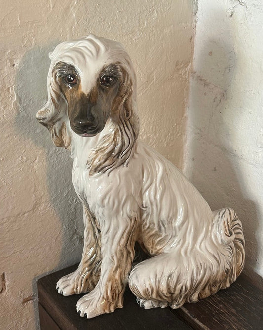 Italian Ceramic Afghan Hound