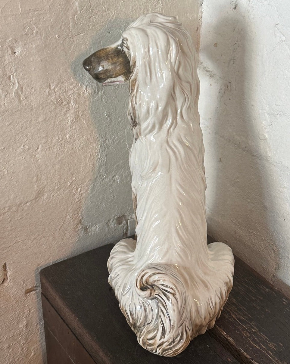 Italian Ceramic Afghan Hound