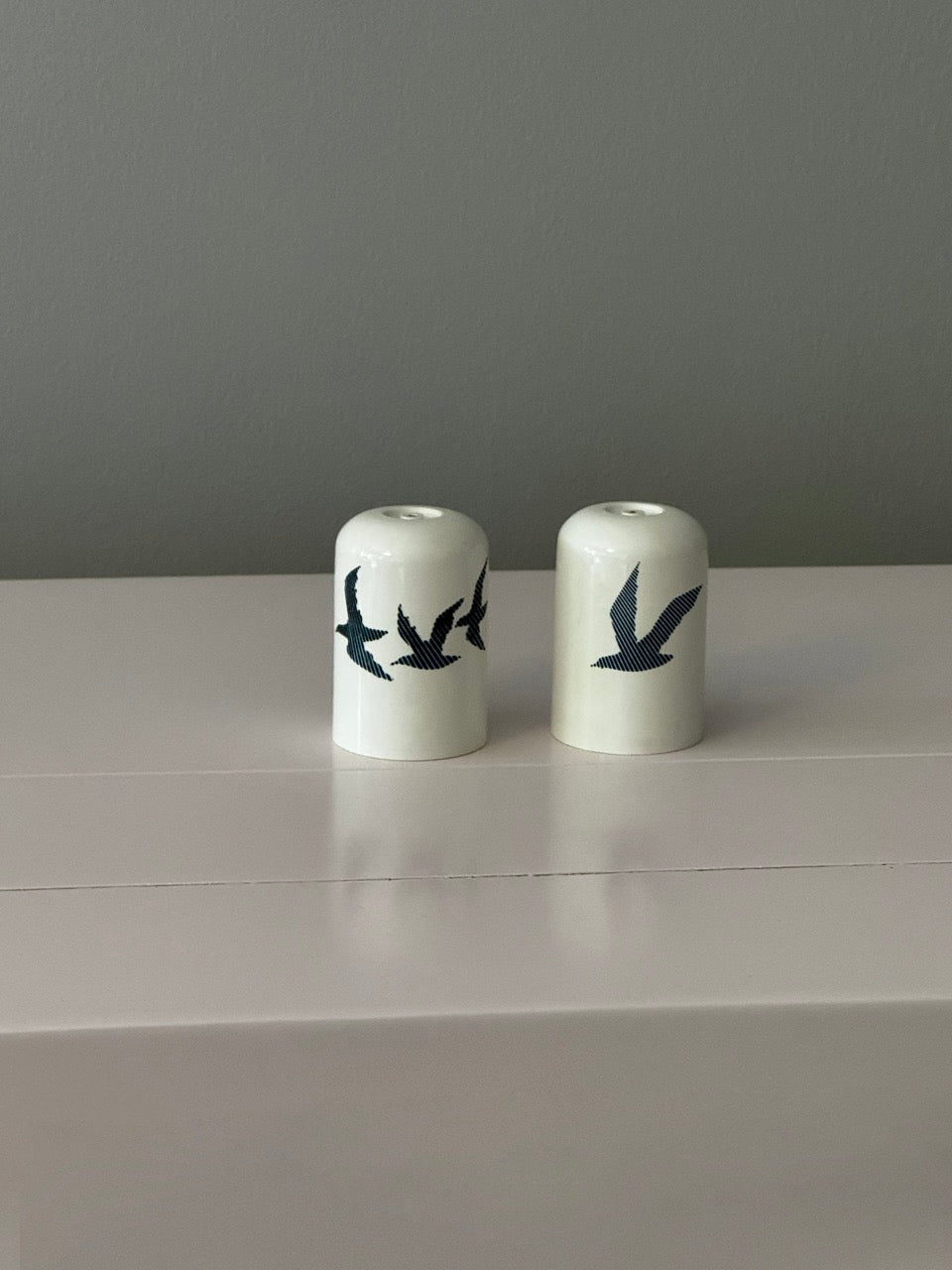Guzzini 'Birds in Flight' Plastic Serveware Set, Italy, 1977