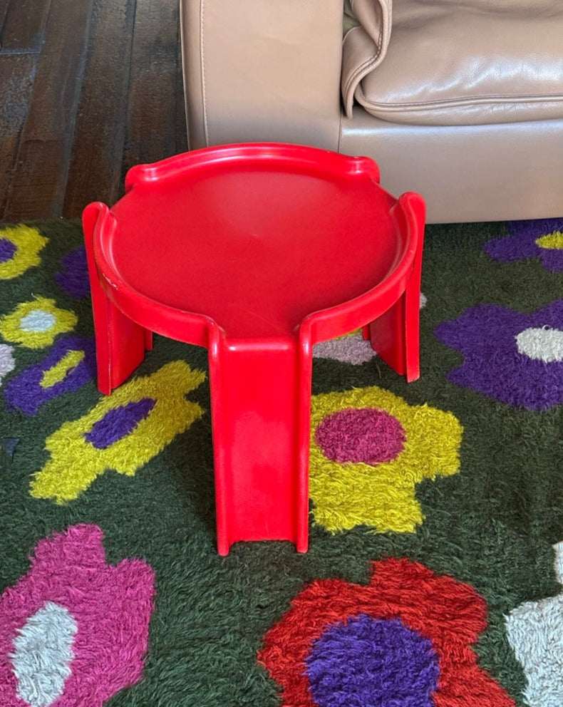 Red Kartell Nesting Table (medium)