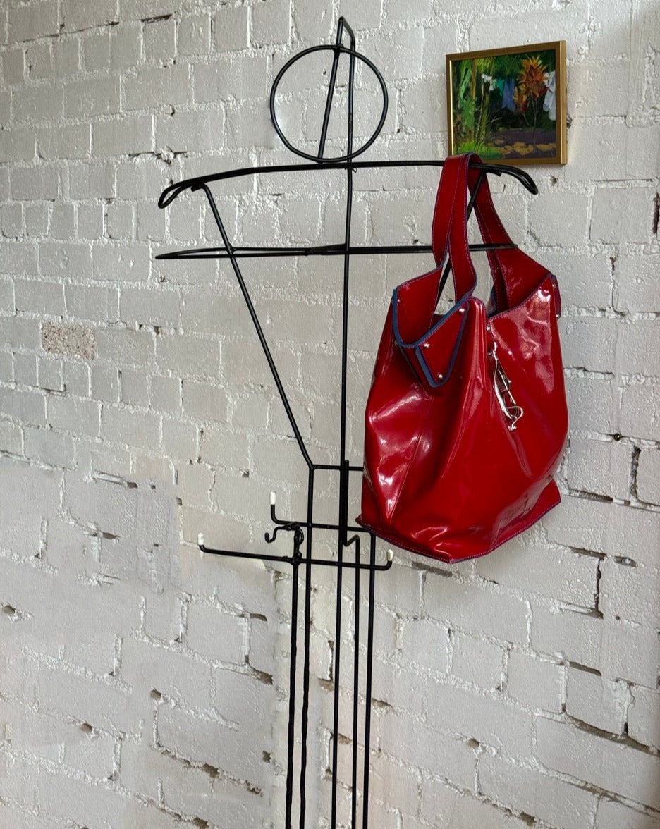 Sculptural Wireform Valet Stand