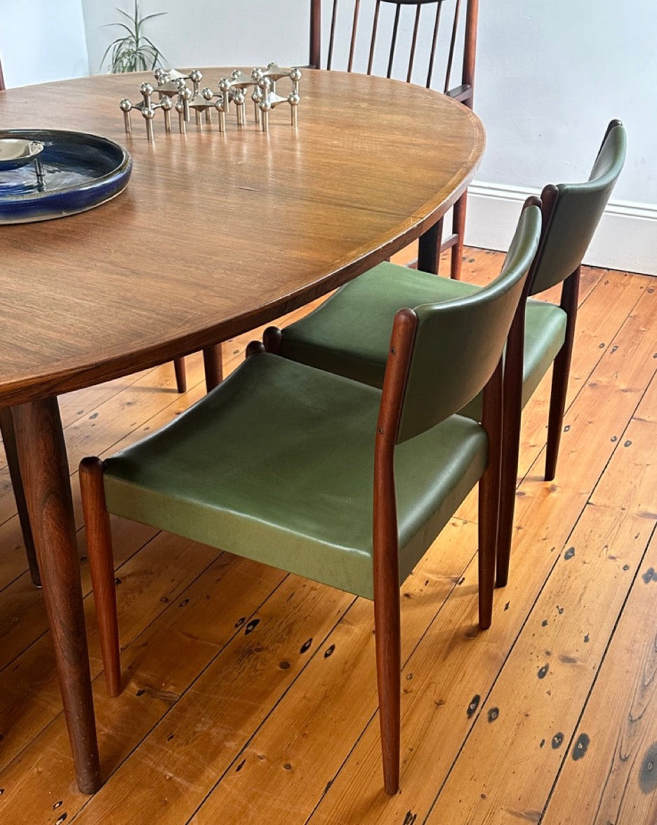 Four Mid Century Dining Chairs