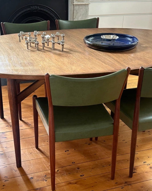 Four Mid Century Dining Chairs