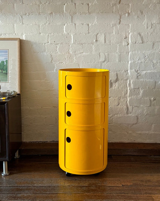 Kartell Componibili Unit in Yellow