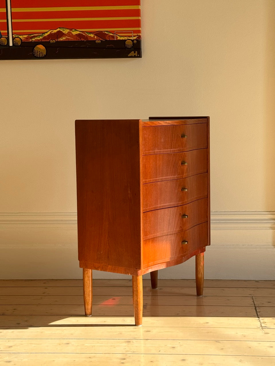 Danish Teak Chest of Drawers