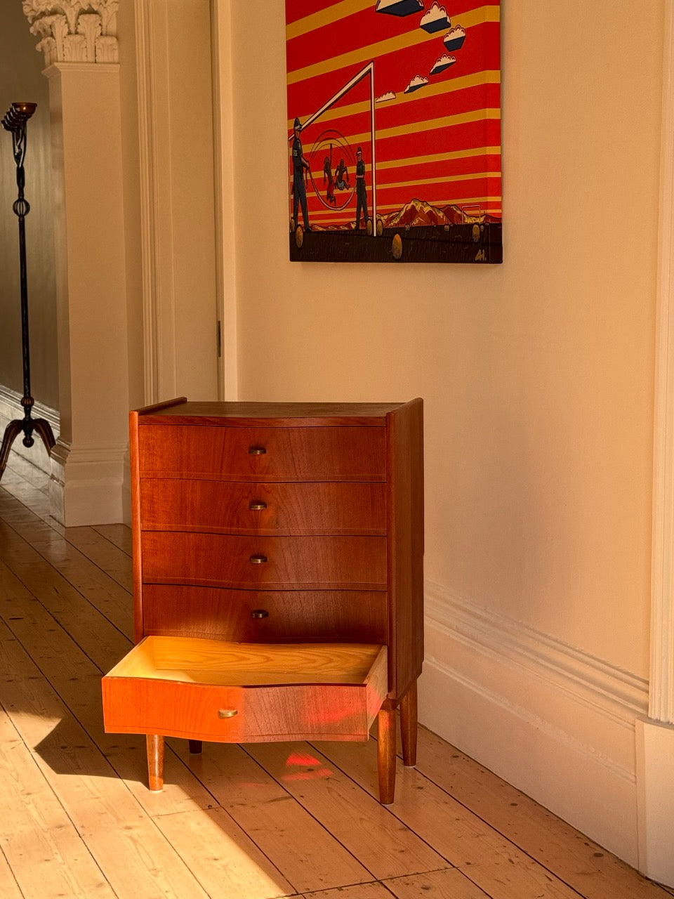 Danish Teak Chest of Drawers