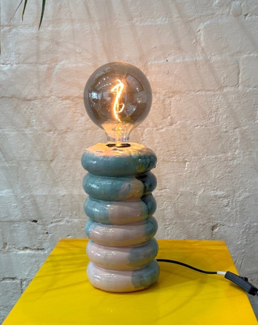Sculptural Ceramic Lamp