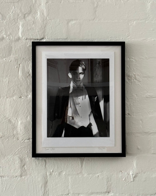 'Shots From His Dress Up Box' Framed Photo by Monty Coles