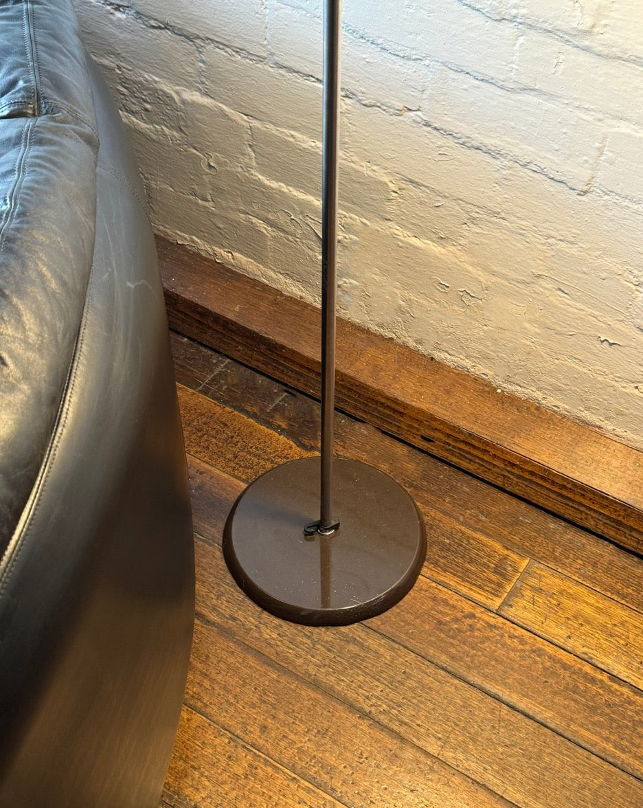 Oslo Twin Head Floor Lamp in Brown