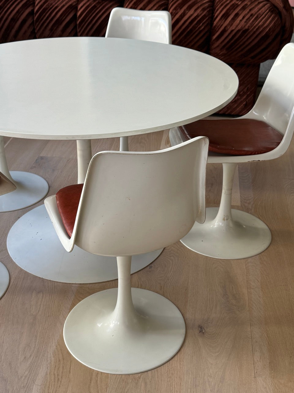 Original 1970s Six Piece Tulip Dining Set