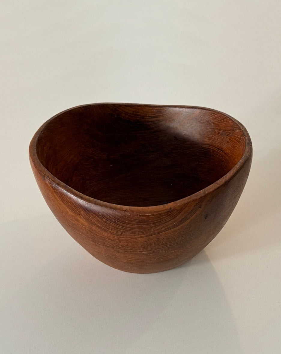 Large Teak Salad Bowls