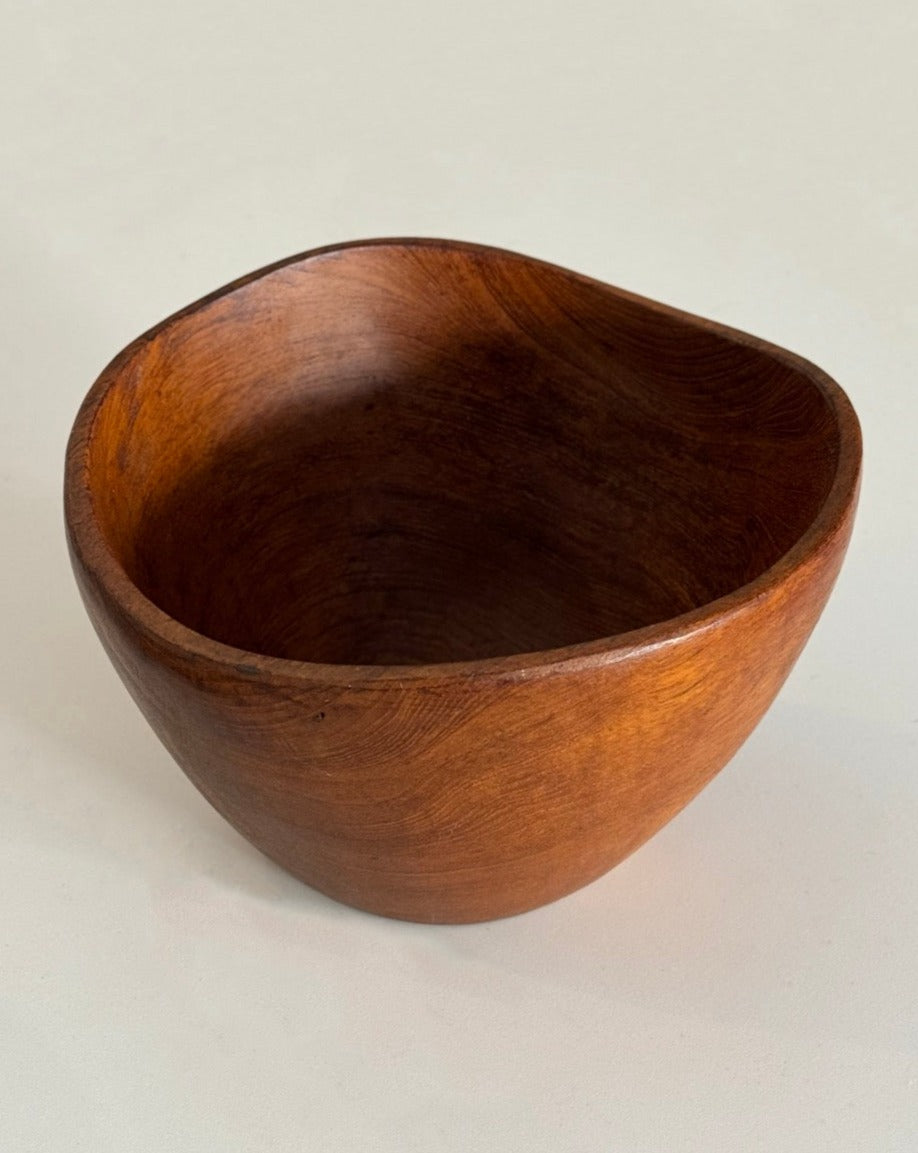 Large Teak Salad Bowls