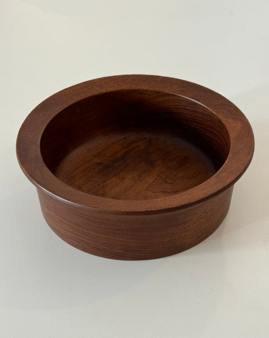 Large Teak Salad Bowls