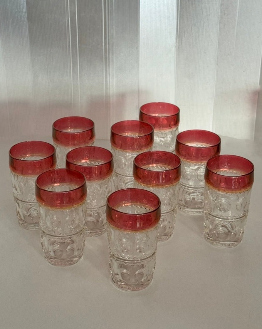 Set of 10 Indiana Tumblers