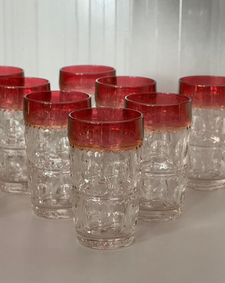 Set of 10 Indiana Tumblers