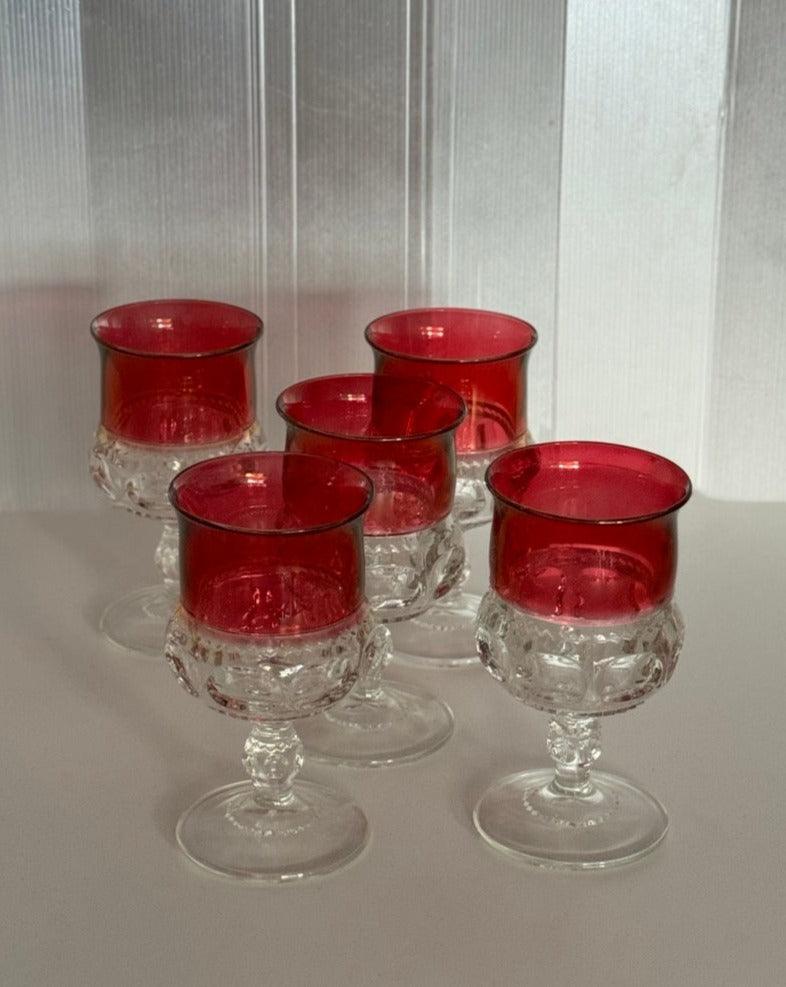 Set of 5 Indiana Goblets