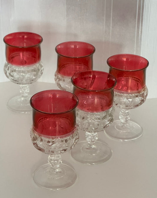 Set of 5 Indiana Goblets