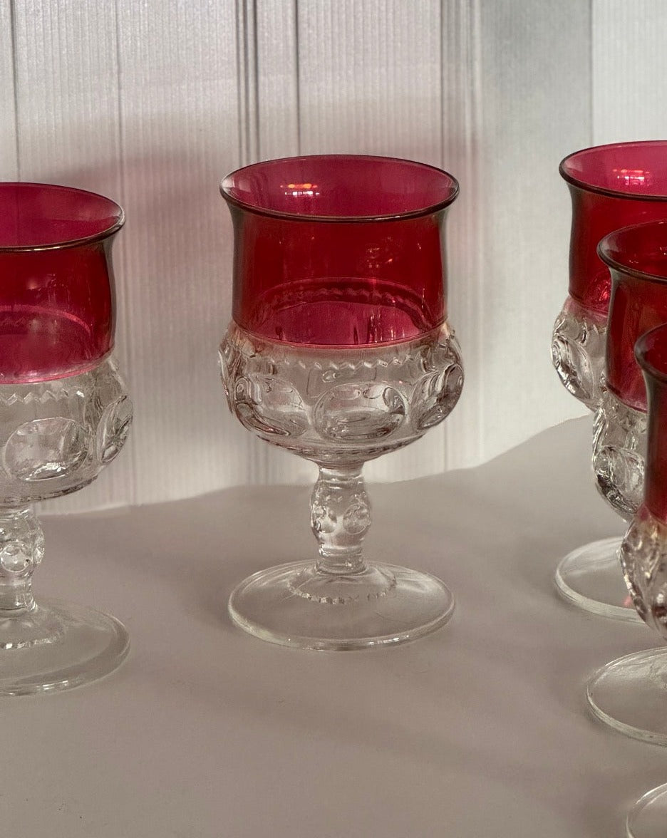 Set of 5 Indiana Goblets