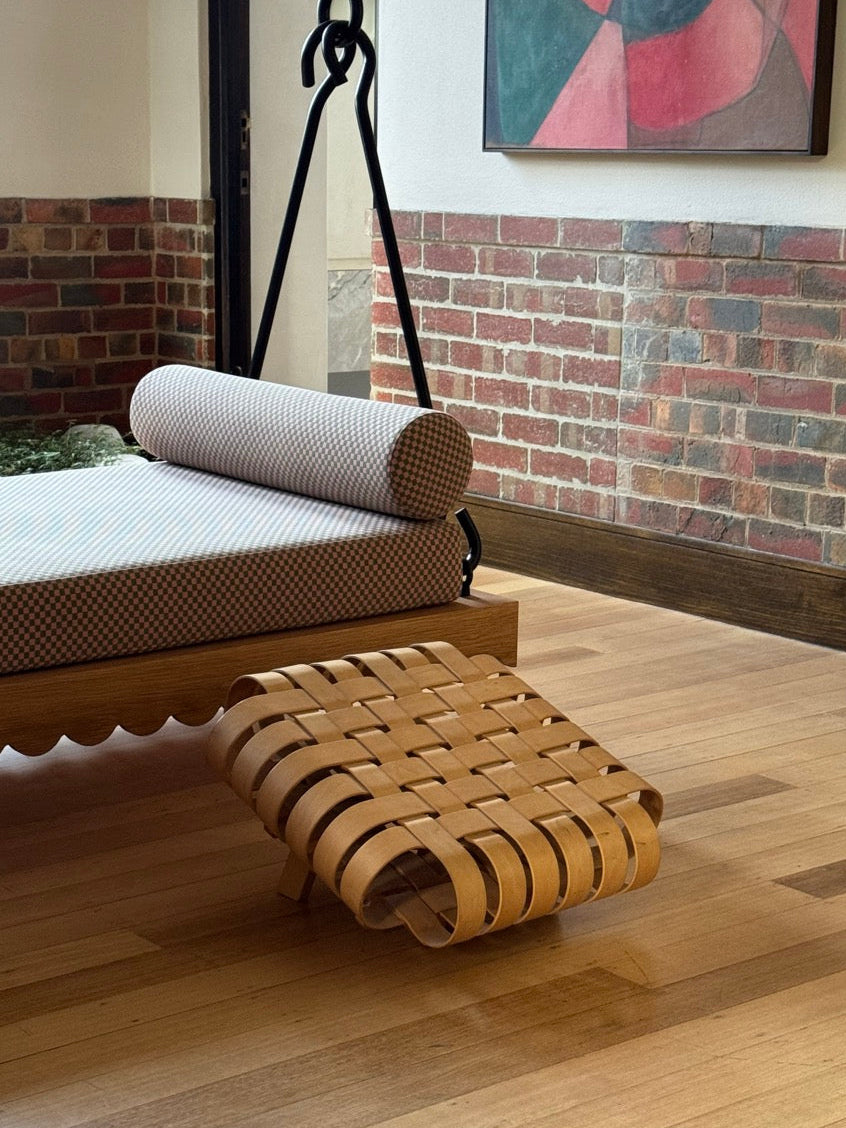 Knoll 'Power Play' Ottoman designed by Frank Gehry, 1990