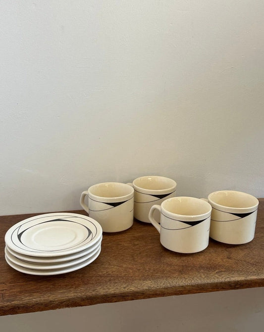 Vintage Minimalist Coffee Set